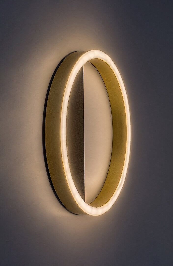 Aplica LED Thric, negru/ auriu, 15W, 960lm, 3000K, IP20, Rabalux, 71310