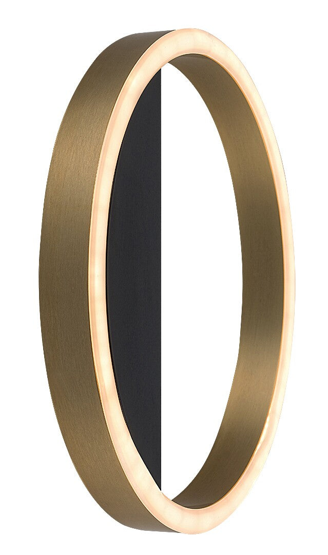 Aplica LED Thric, negru/ auriu, 15W, 960lm, 3000K, IP20, Rabalux, 71310