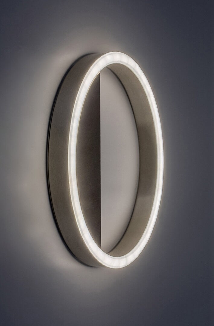 Aplica de perete Thrac, aluminiu șlefuit, LED 15W, 1000lm, 4000K, IP20, Rabalux, 71312