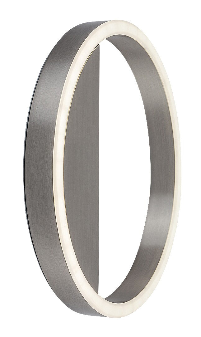 Aplica de perete Thrac, aluminiu șlefuit, LED 15W, 1000lm, 4000K, IP20, Rabalux, 71312