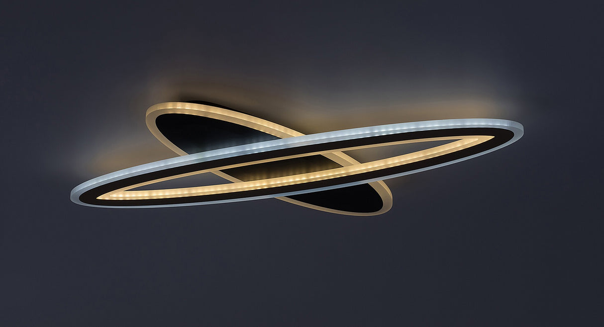 Plafoniera LED Taneli 2, 70W, 6250lm, 3000K-6000K, D.70cm, IP20, Rabalux, 71313