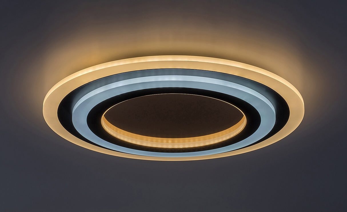 Plafoniera LED Taneli 2, 56W, 4950lm, 3000K-6000K, D.45cm, IP20, Rabalux, 71314