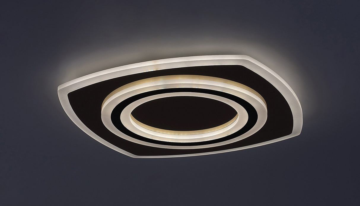 Plafoniera LED Taneli 2, 60W, 4950lm, 3000K-4000K-6000K, D.48cm, IP20, Rabalux, 71317