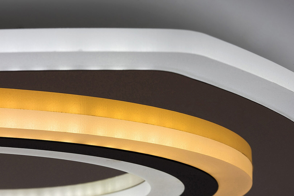 Plafoniera LED Taneli 2, 60W, 4950lm, 3000K-4000K-6000K, D.48cm, IP20, Rabalux, 71317