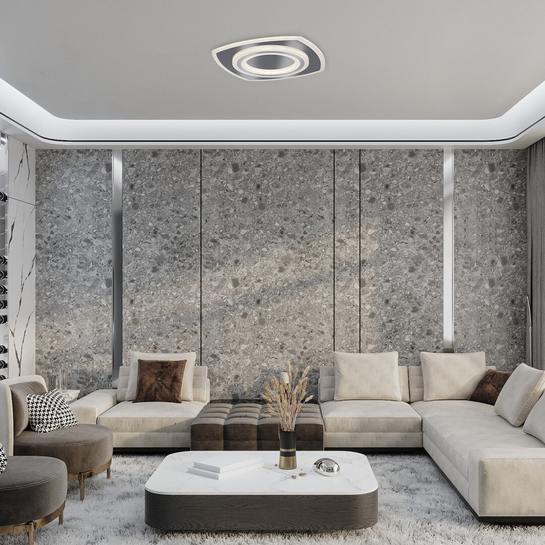 Plafoniera LED Taneli 2, 60W, 6100lm, 3000K-6000K, D.48cm, IP20, Rabalux, 71318