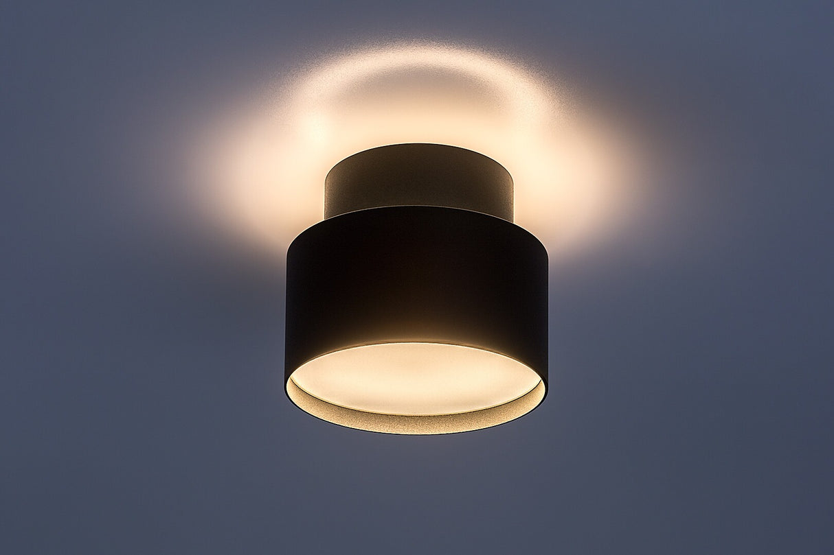 Plafoniera LED Ovidia, negru, 16W, 920lm, 3000K, IP20, Rabalux, 71319