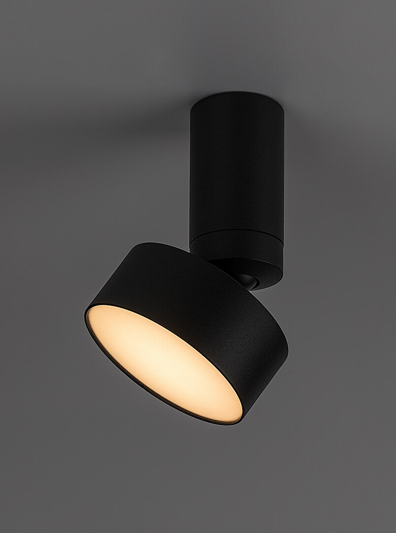 Plafoniera LED Ovidia, negru, 10W, 640lm, 3000K, IP20, Rabalux, 71321