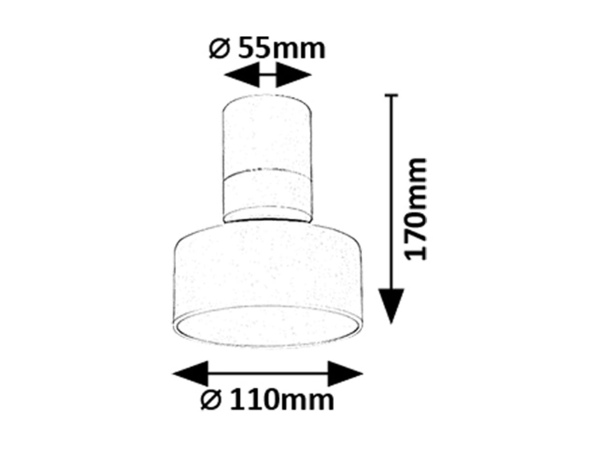 Plafoniera LED Ovidia, alb, 10W, 640lm, 3000K, IP20, Rabalux, 71326