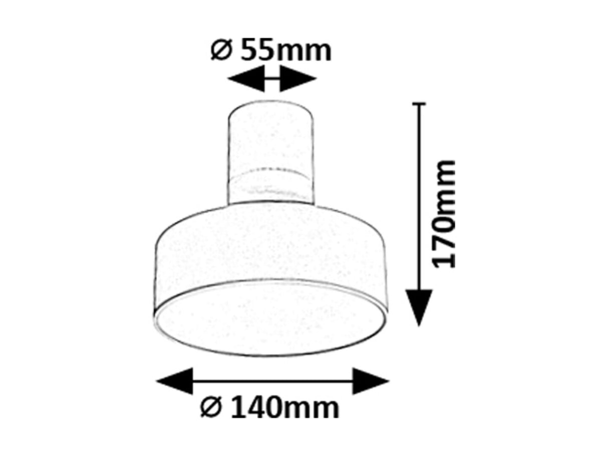 Plafoniera LED Ovidia, alb, 16W, 800lm, 3000K, IP20, Rabalux, 71327