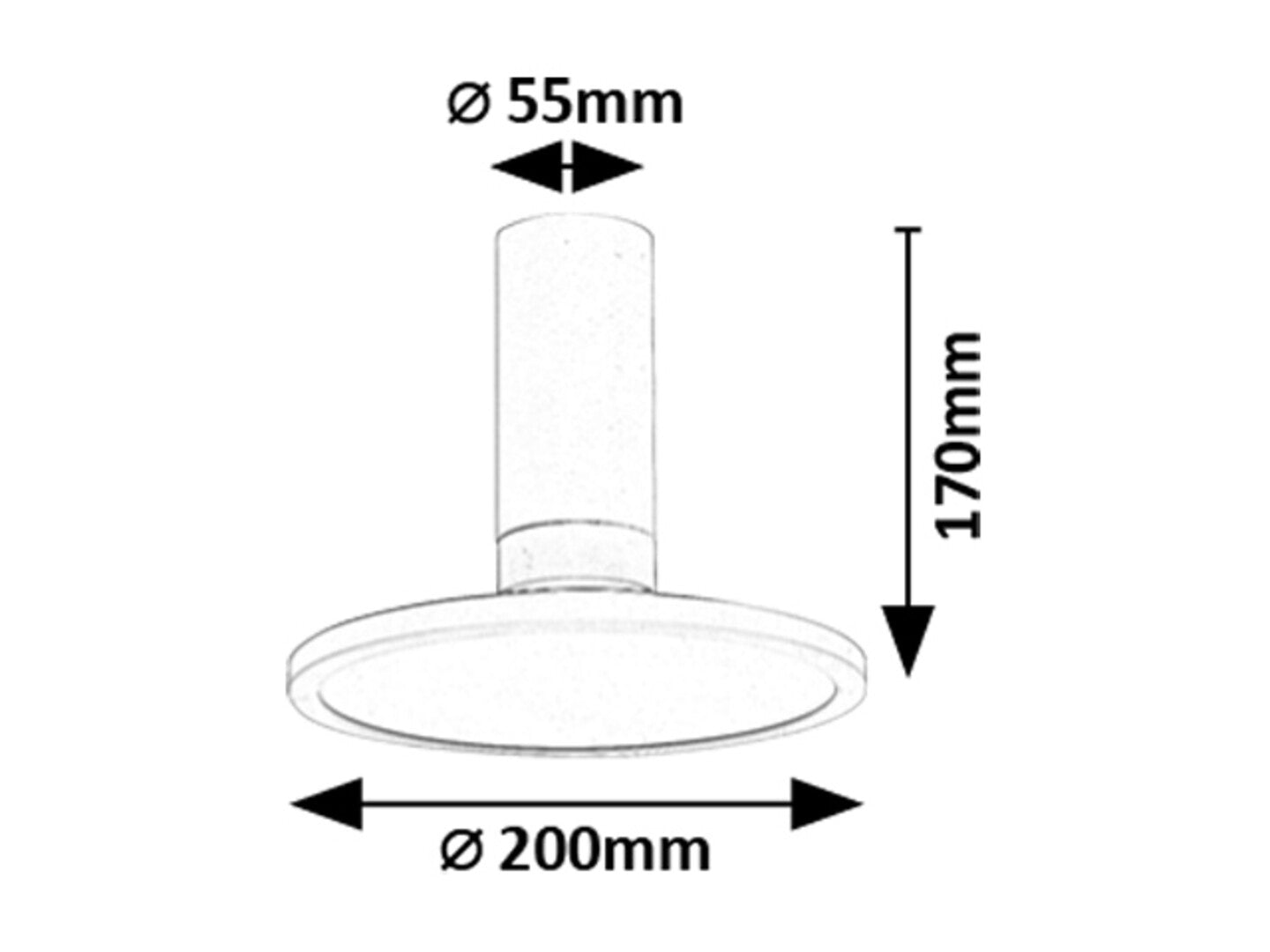 Lustra suspendata LED Ovidia, alb, 20W, 1370lm, 3000K, IP20, Rabalux, 71328