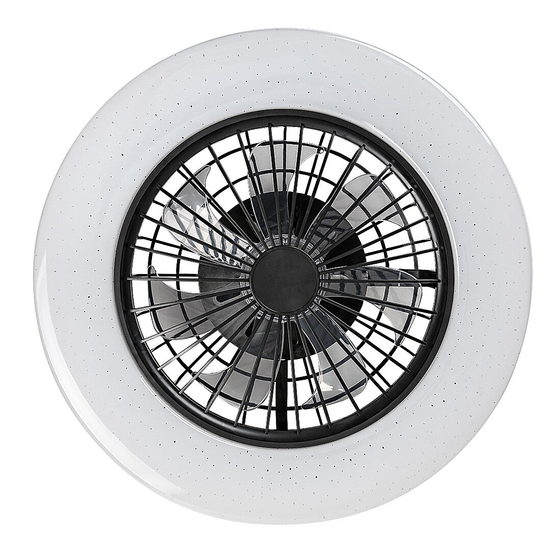 Plafoniera LED Dalfon2 cu ventilator, 48W, 1900lm, 3000K-6500K, D.48,5cm, IP20, Rabalux, 71329