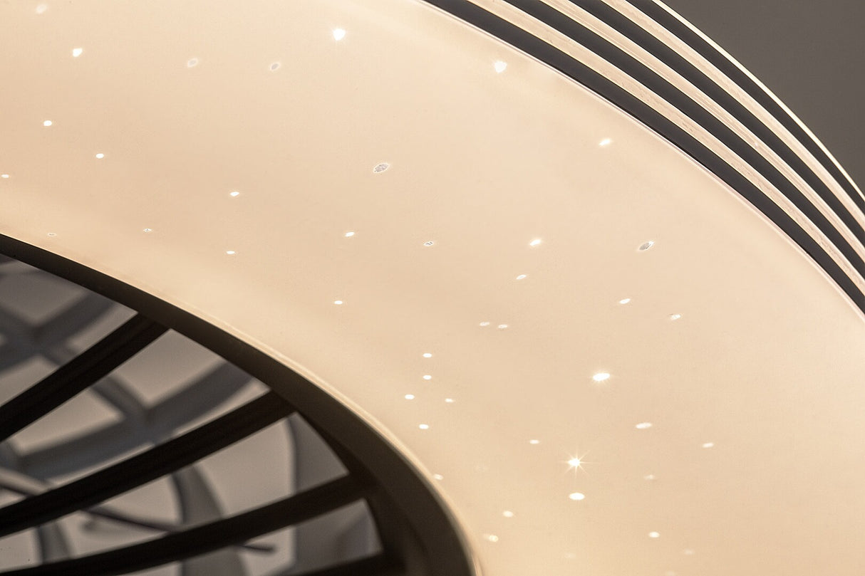 Plafoniera LED Dalfon2 cu ventilator, 48W, 3100lm, 3000K-6500K, D.48,5cm, IP20, Rabalux, 71330