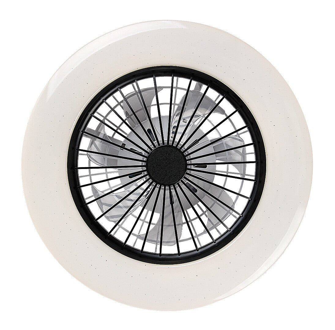 Plafoniera LED Dalfon2 cu ventilator, 48W, 3100lm, 3000K-6500K, D.48,5cm, IP20, Rabalux, 71330