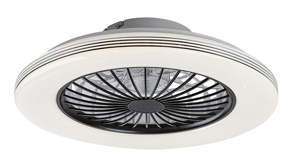 Plafoniera LED Dalfon2 cu ventilator, 48W, 3100lm, 3000K-6500K, D.48,5cm, IP20, Rabalux, 71330