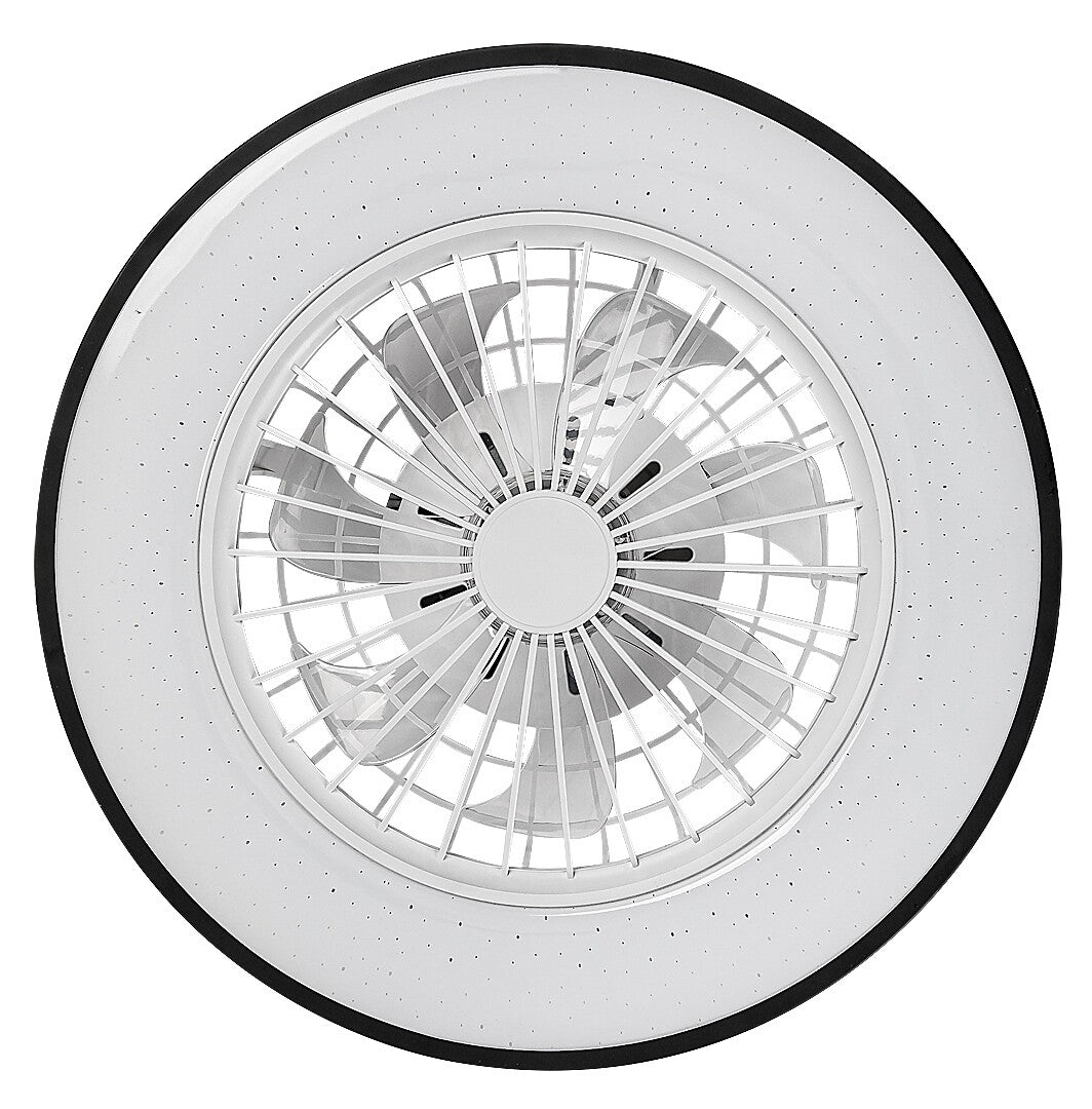 Plafoniera LED Dalfon2 cu ventilator, 48W, 2800lm, 3000K-6500K, D.48,5cm, IP20, Rabalux, 71331