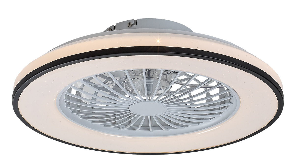 Plafoniera LED Dalfon2 cu ventilator, 48W, 2800lm, 3000K-6500K, D.48,5cm, IP20, Rabalux, 71331