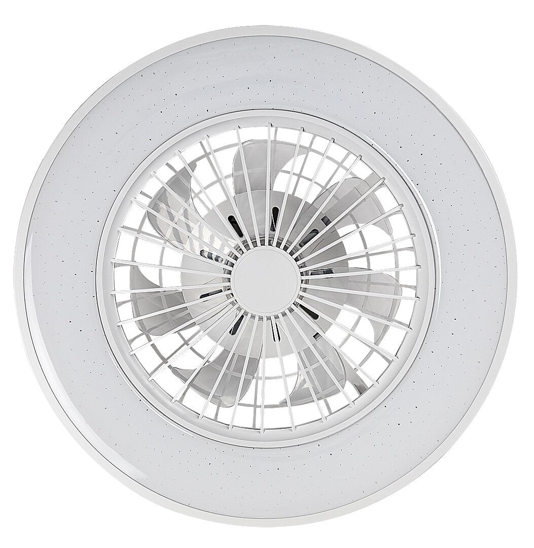 Plafoniera LED Dalfon2 cu ventilator, 48W, 2400lm, 3000K-6500K, D.48,5cm, IP20, Rabalux, 71332
