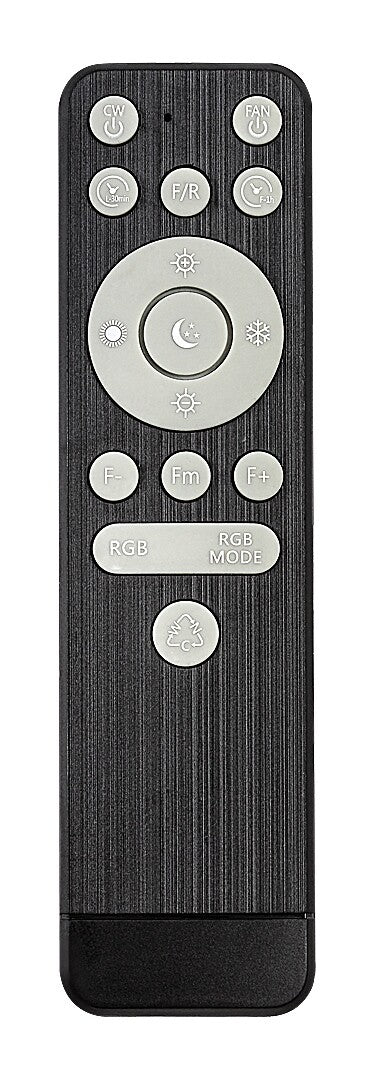 Plafoniera LED Dalfon2 cu ventilator, 48W, 3500lm, 3000K-6500K, RGB, D.48,5cm, IP20, Rabalux, 71333