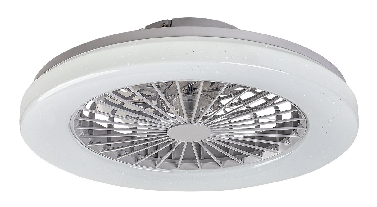Plafoniera LED Dalfon2 cu ventilator, 48W, 3500lm, 3000K-6500K, RGB, D.48,5cm, IP20, Rabalux, 71333