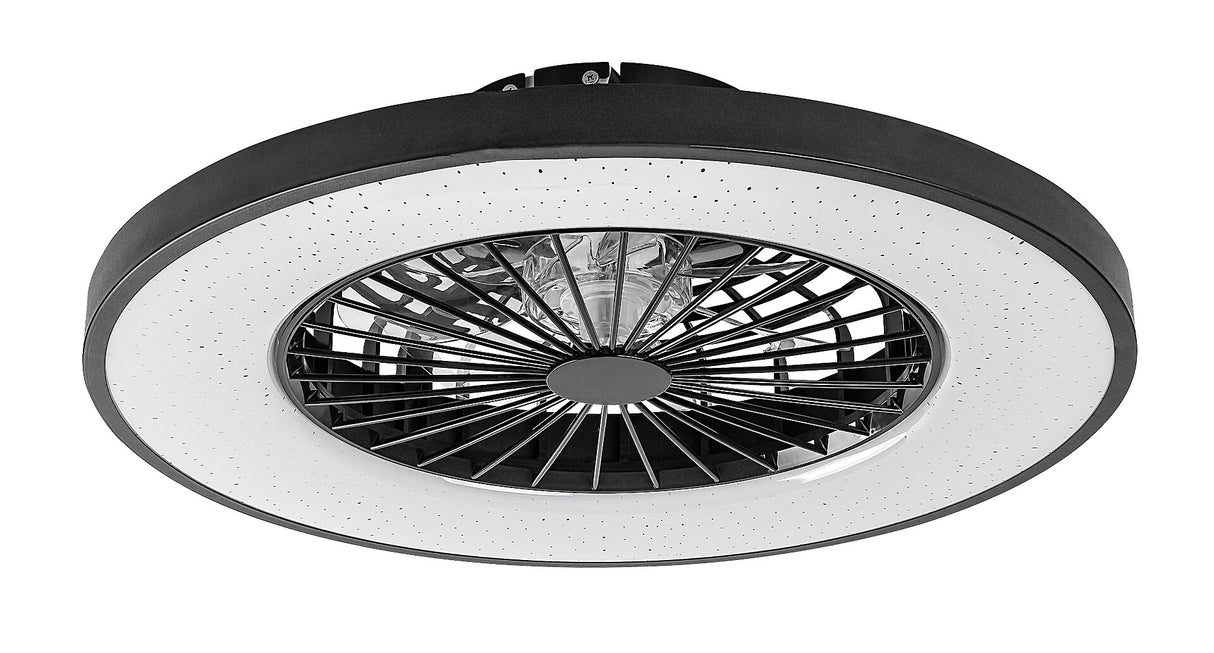 Plafoniera LED Dalfon2 cu ventilator, 72W, 2100lm, 3000K-6500K, D.54cm, IP20, Rabalux, 71334