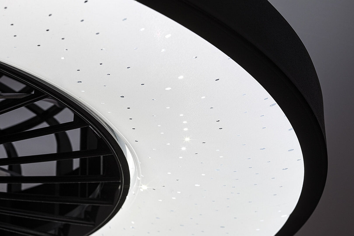 Plafoniera LED Dalfon2 cu ventilator, 72W, 2100lm, 3000K-6500K, D.54cm, IP20, Rabalux, 71334