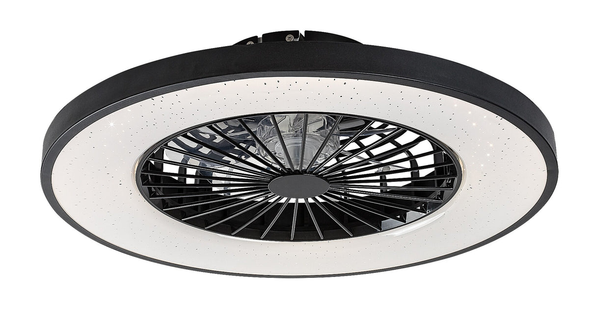 Plafoniera LED Dalfon2 cu ventilator, 72W, 2100lm, 3000K-6500K, D.54cm, IP20, Rabalux, 71334