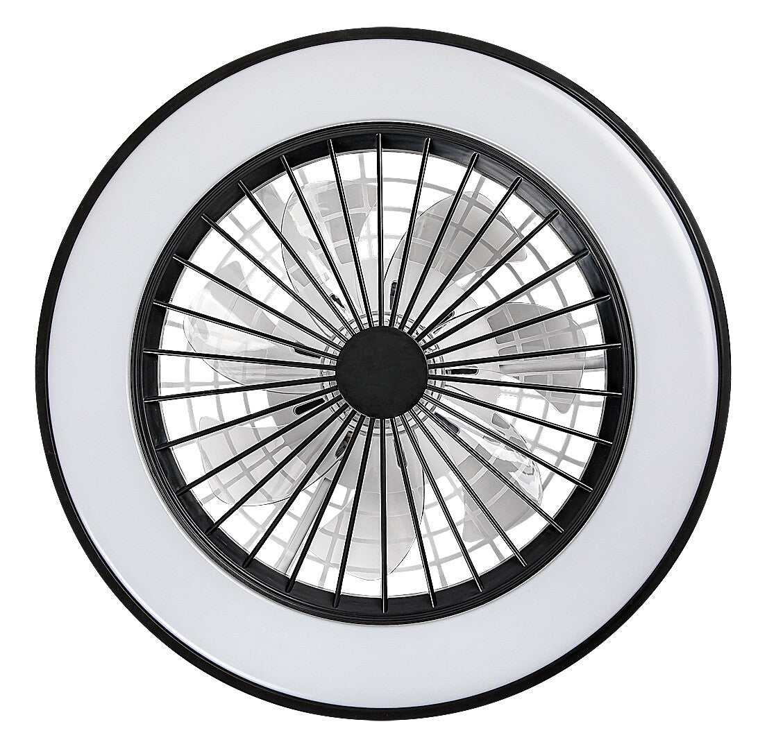 Plafoniera LED Dalfon2 cu ventilator, 40W, 2200lm, 3000K-6500K, WIFI, D.48cm, IP20, Rabalux, 71336