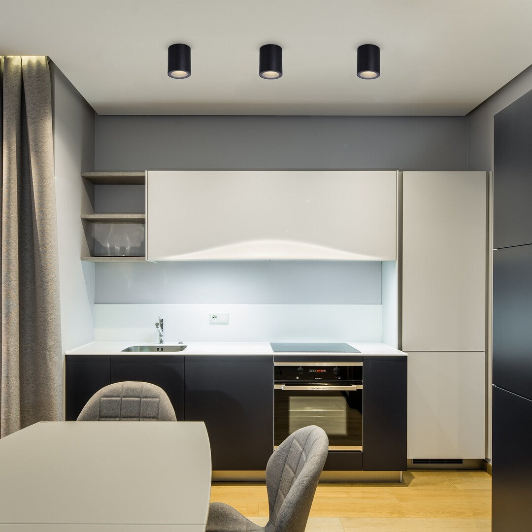 Plafoniera Koven, negru, 1xGU10, IP44, Rabalux, 71342