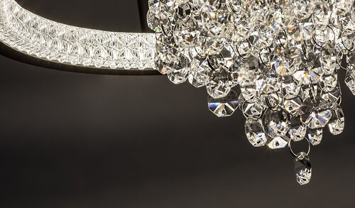 Plafoniera LED Maribell, negru, 20W, 1000lm, 3000K/3500K/4000K, D.30cm, IP20, Rabalux, 71352