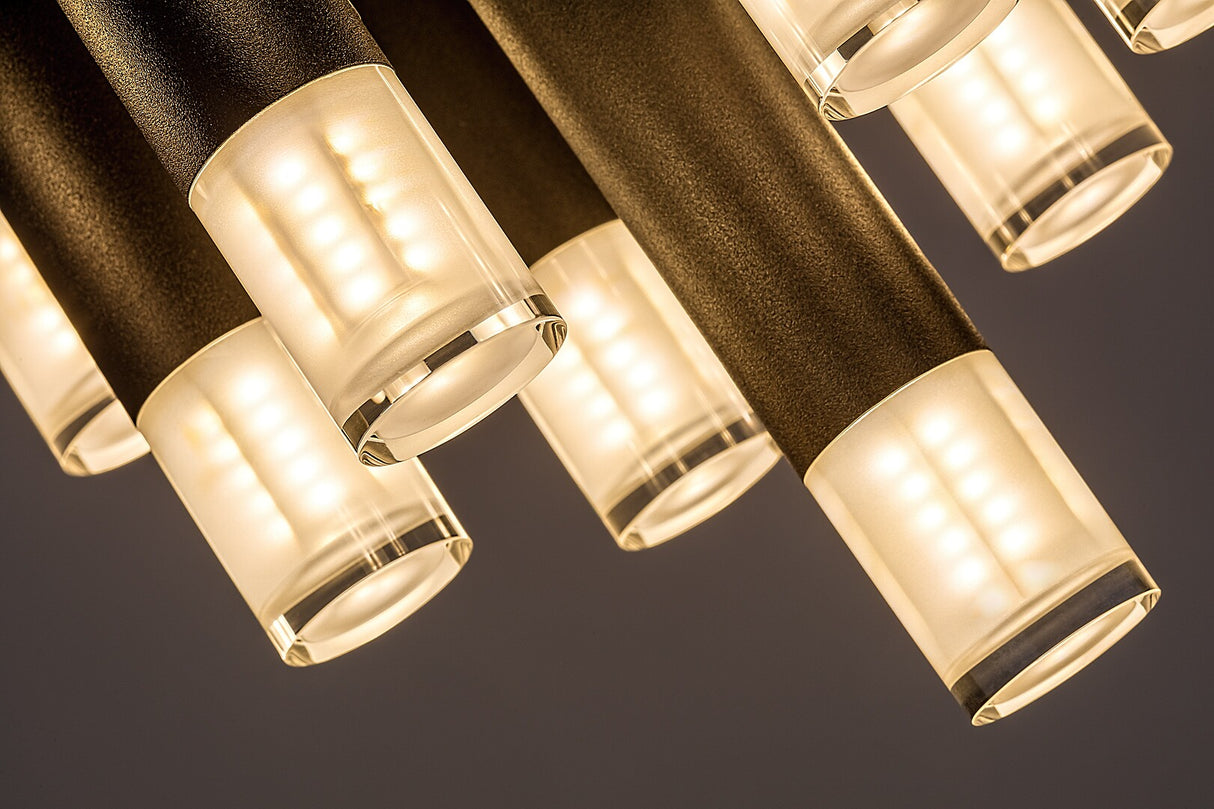 Plafoniera Ramira, negru, 13xG9, IP20, Rabalux, 71354