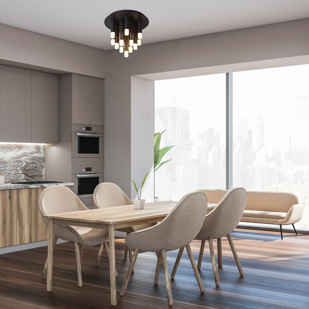 Plafoniera Ramira, negru, 13xG9, IP20, Rabalux, 71354