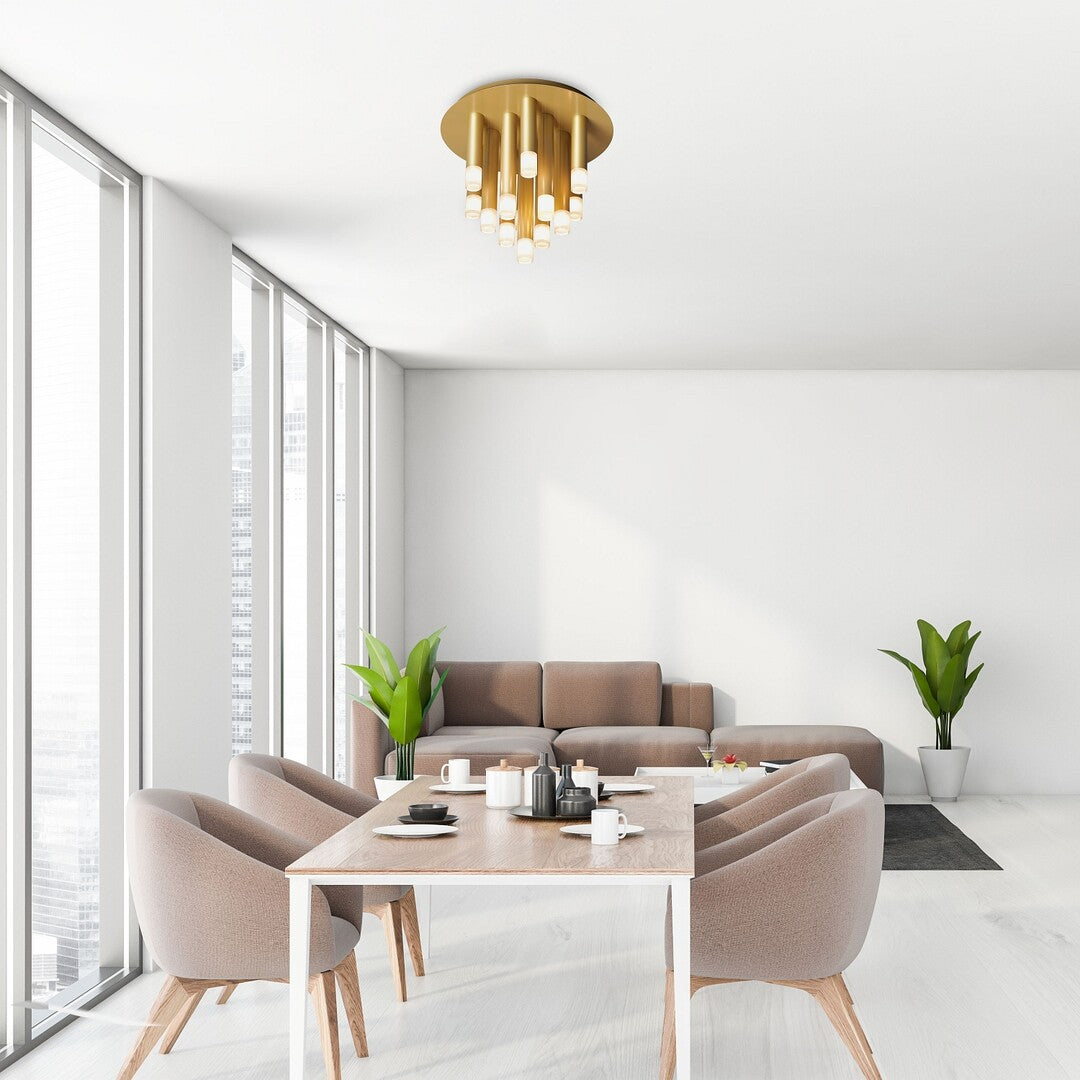 Plafoniera Ramira, auriu, 13xG9, IP20, Rabalux, 71355