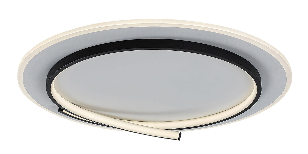 Plafoniera LED Niloo, negru, 40W, 2600lm, 4000K, IP20, Rabalux, 71366