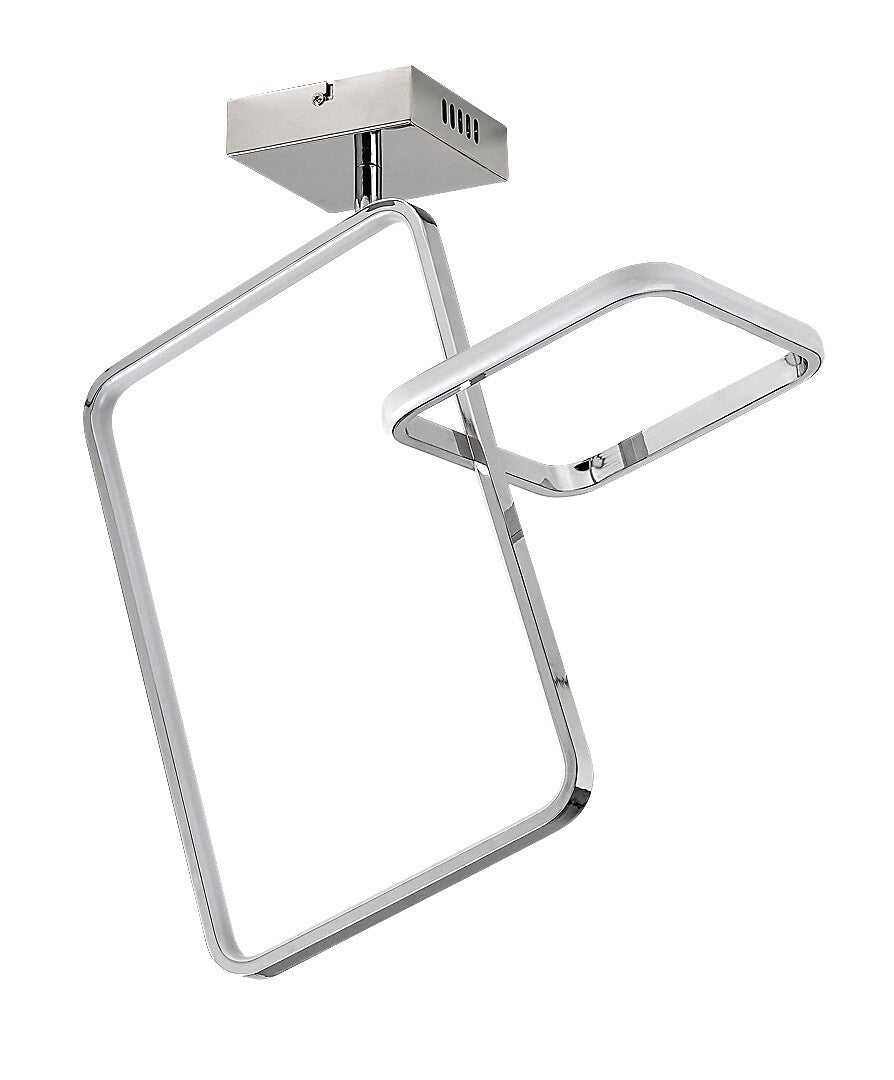 Plafoniera LED Malwen, crom, 36W, 2100lm, 4000K, IP20, Rabalux, 71367