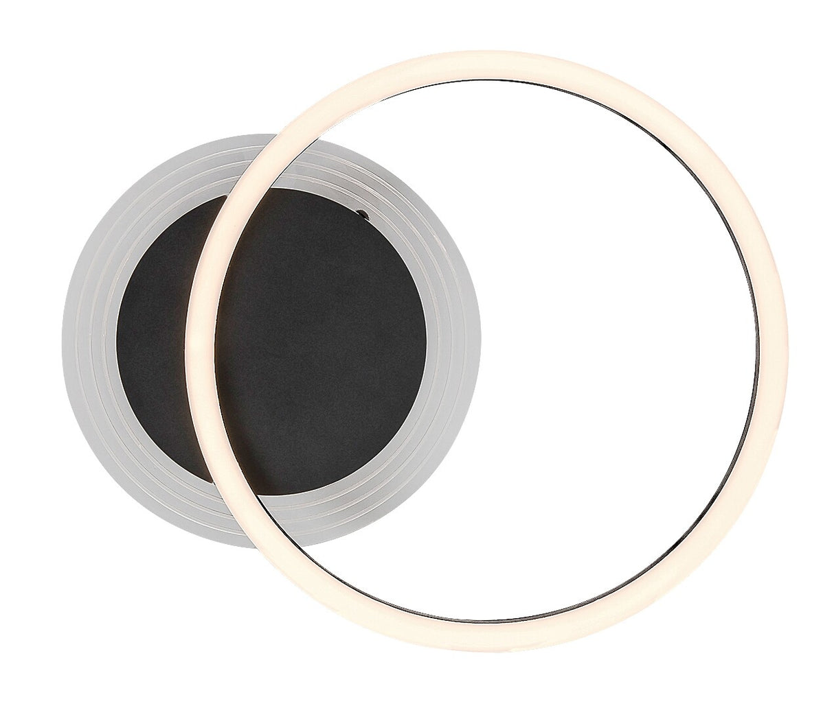 Plafoniera LED Kerstin, negru, 24W, 1800lm, 3000K, IP20, Rabalux, 71368