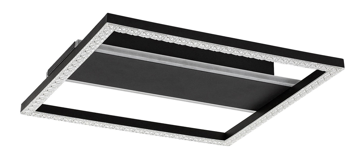 Plafoniera LED Donya, negru, 24W, 1600lm, 4000K, IP20, Rabalux, 71373
