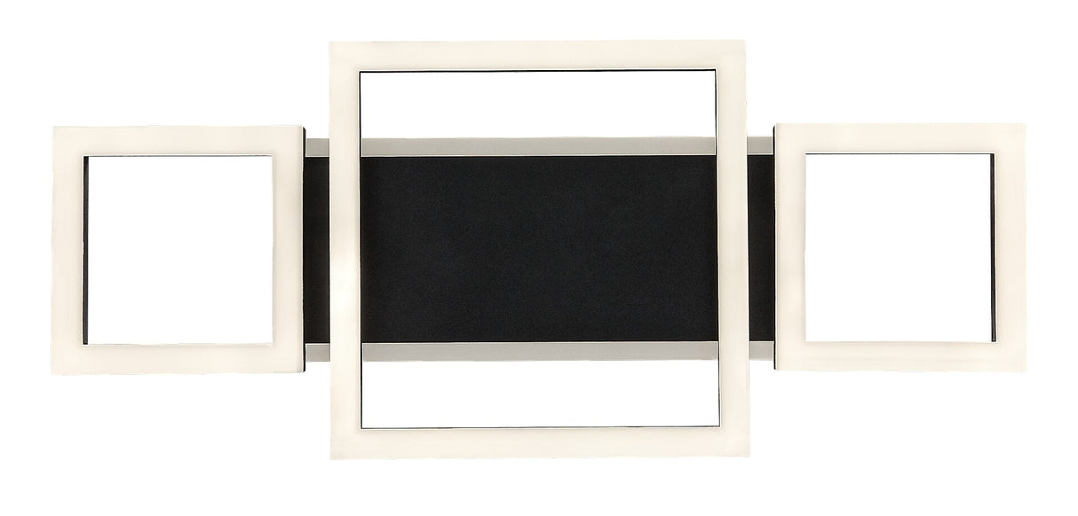 Plafoniera LED Donya, negru, 24W, 1500lm, 4000K, IP20, Rabalux, 71374