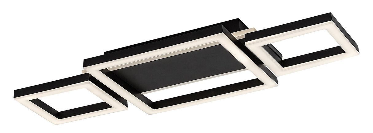 Plafoniera LED Donya, negru, 24W, 1500lm, 4000K, IP20, Rabalux, 71374