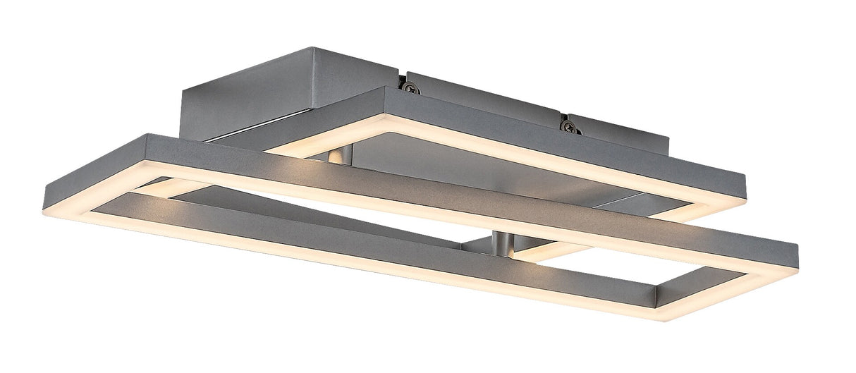 Plafoniera LED Ellinor, crom, 24W, 2300lm, 3000K, IP20, Rabalux, 71380