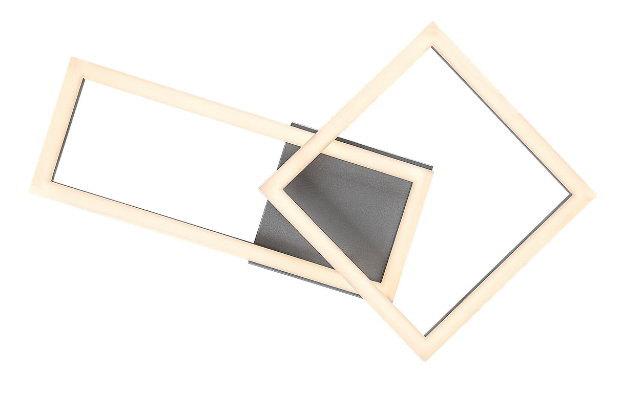 Plafoniera LED Ellinor, crom, 24W, 2020lm, 3000K, IP20, Rabalux, 71381