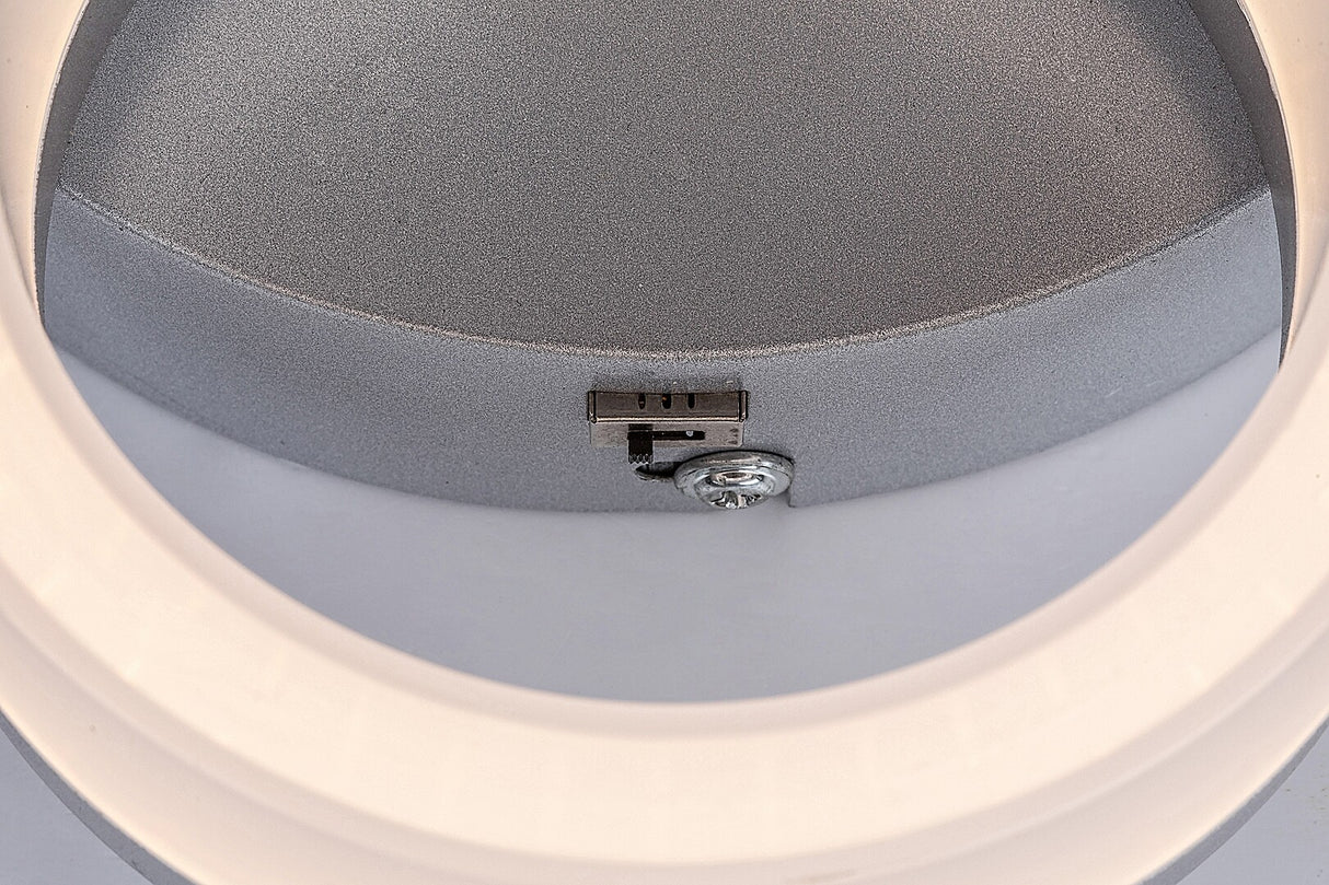 Plafoniera LED Amilia, crom, 24W, 2650lm, 3000K/4000K/6500K, IP20, Rabalux, 71387