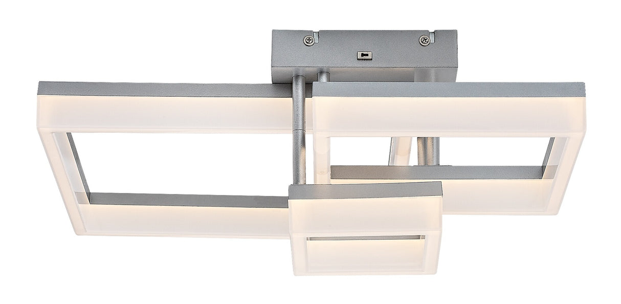 Plafoniera LED Amilia, crom, 22W, 2400lm, 3000K/4000K/6500K, IP20, Rabalux, 71388