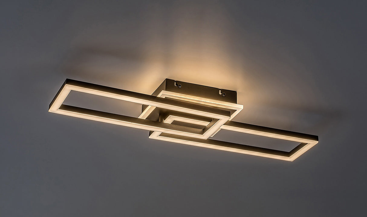 Plafoniera LED Ramin, negru, 30W, 2610lm, 3000-6500K, IP20, Rabalux, 71393