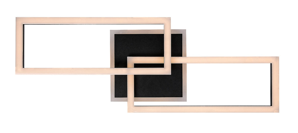 Plafoniera LED Ramin, negru, 30W, 2610lm, 3000-6500K, IP20, Rabalux, 71393