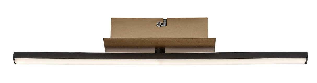 Plafoniera LED Demir, negru/ auriu, 8W, 840lm, 4000K, IP20, Rabalux, 71397