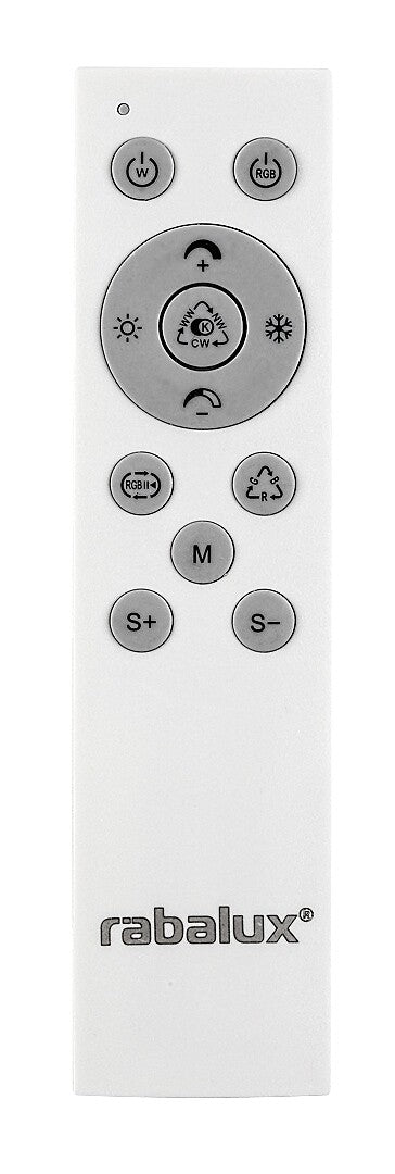 Plafoniera LED Golwen, negru, 22W, 1550lm, 3000-6500K, IP20, Rabalux, 71406