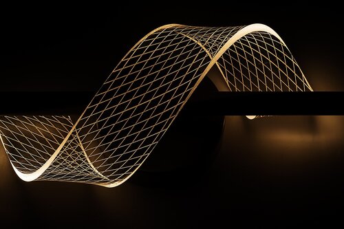 Aplica LED Zofrael, auriu mat, 6W, 550lm, 3000K, H.30cm, IP20, Rabalux, 71415