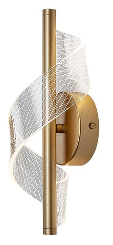 Aplica LED Zofrael, auriu mat, 6W, 550lm, 3000K, H.30cm, IP20, Rabalux, 71415