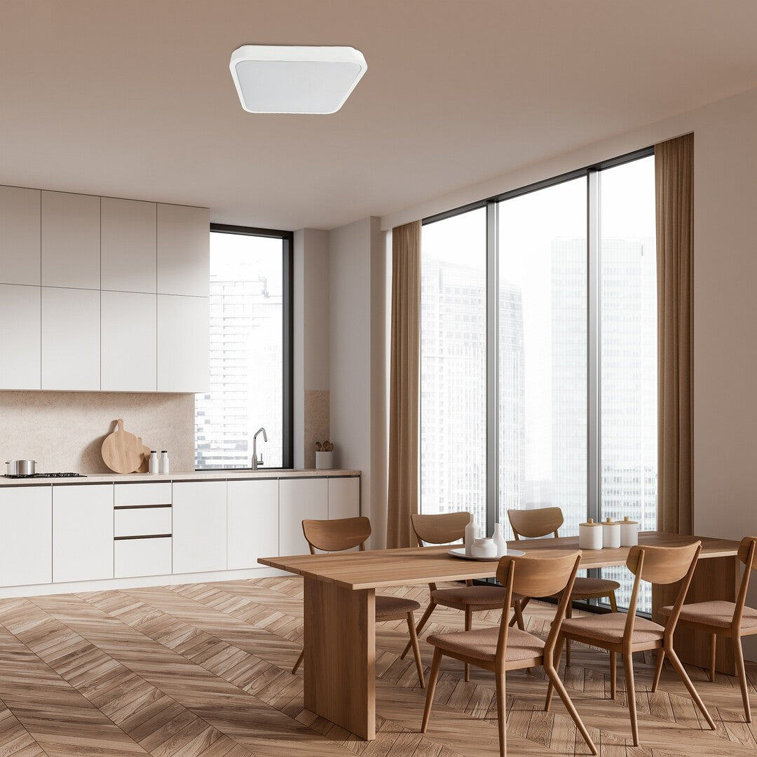 Plafoniera LED Alenzo, alb, 36W, 2350lm, 3000K, 4000K, 6000K, IP44, Rabalux, 71423