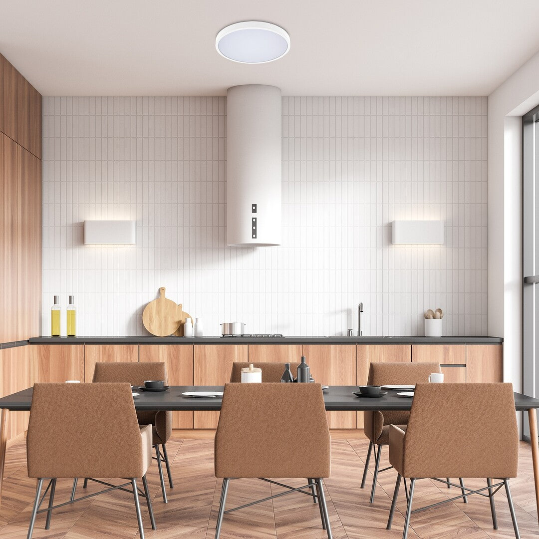 Plafoniera LED Alenzo, alb, 24W, 1530lm, 3000K-6000K, IP44, Rabalux, 71428